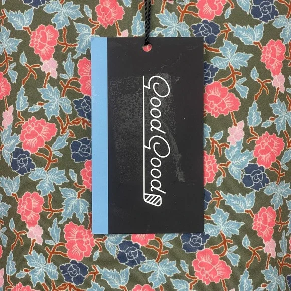 NEW Good Good Golf Through The Green Polo Mens S Floral Performance Shirt $74.99 - Picture 10 of 12